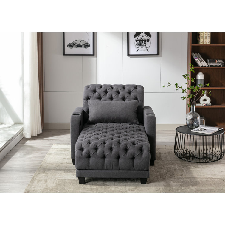 Chaise lounge and online ottoman set